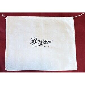 Brighton Dustcover For Handbag -- Approx 20x16" -- Drawstring